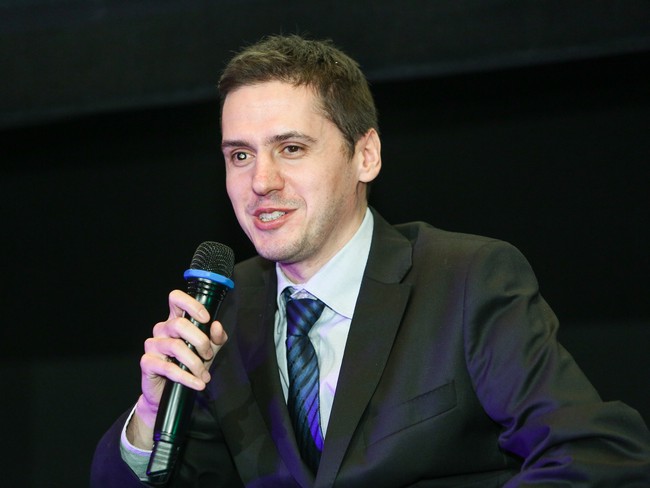 Paweł Urbański zdjęcie profilowe z konferencji.